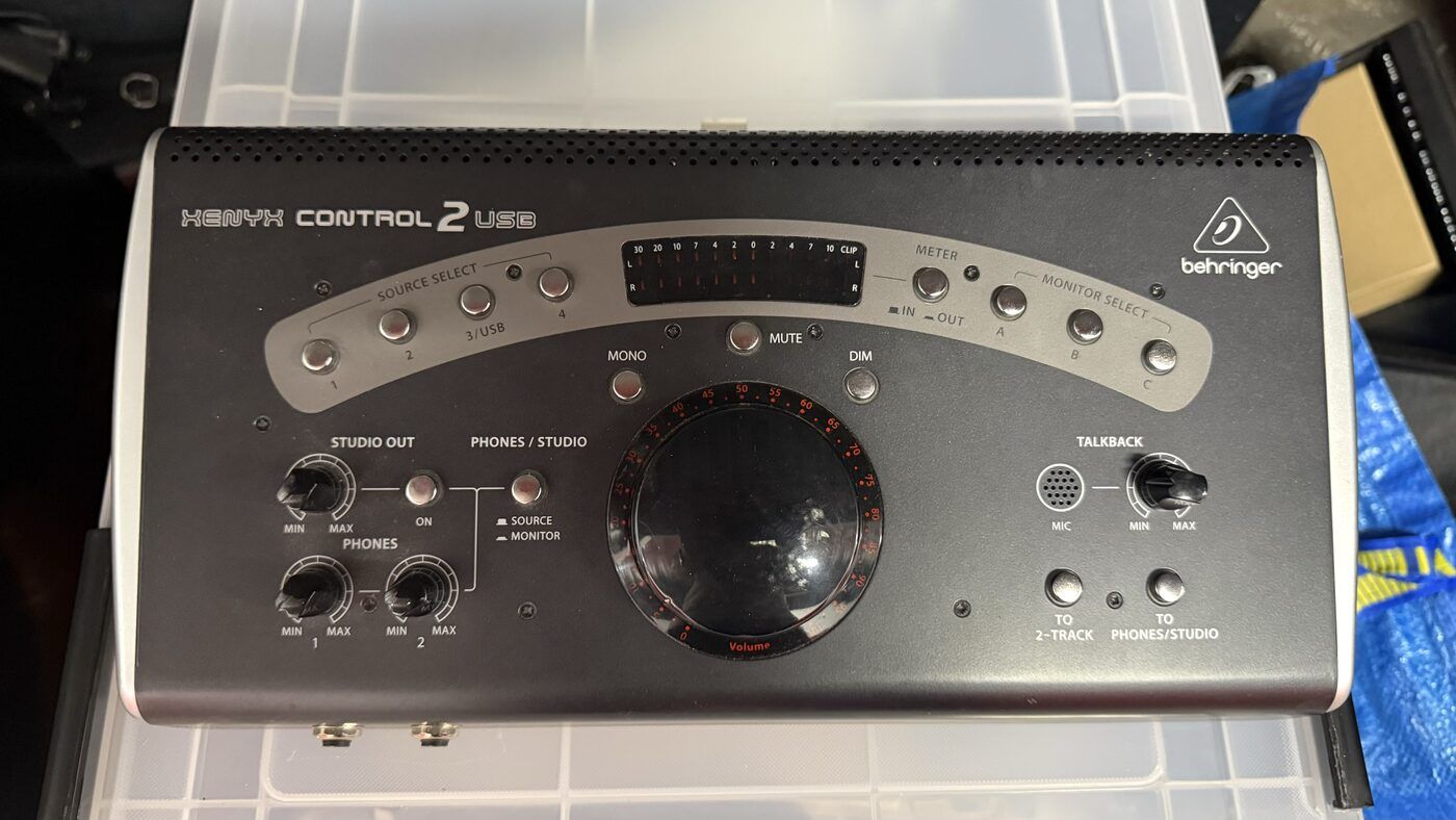 Behringer Control 2 Monitor Controller