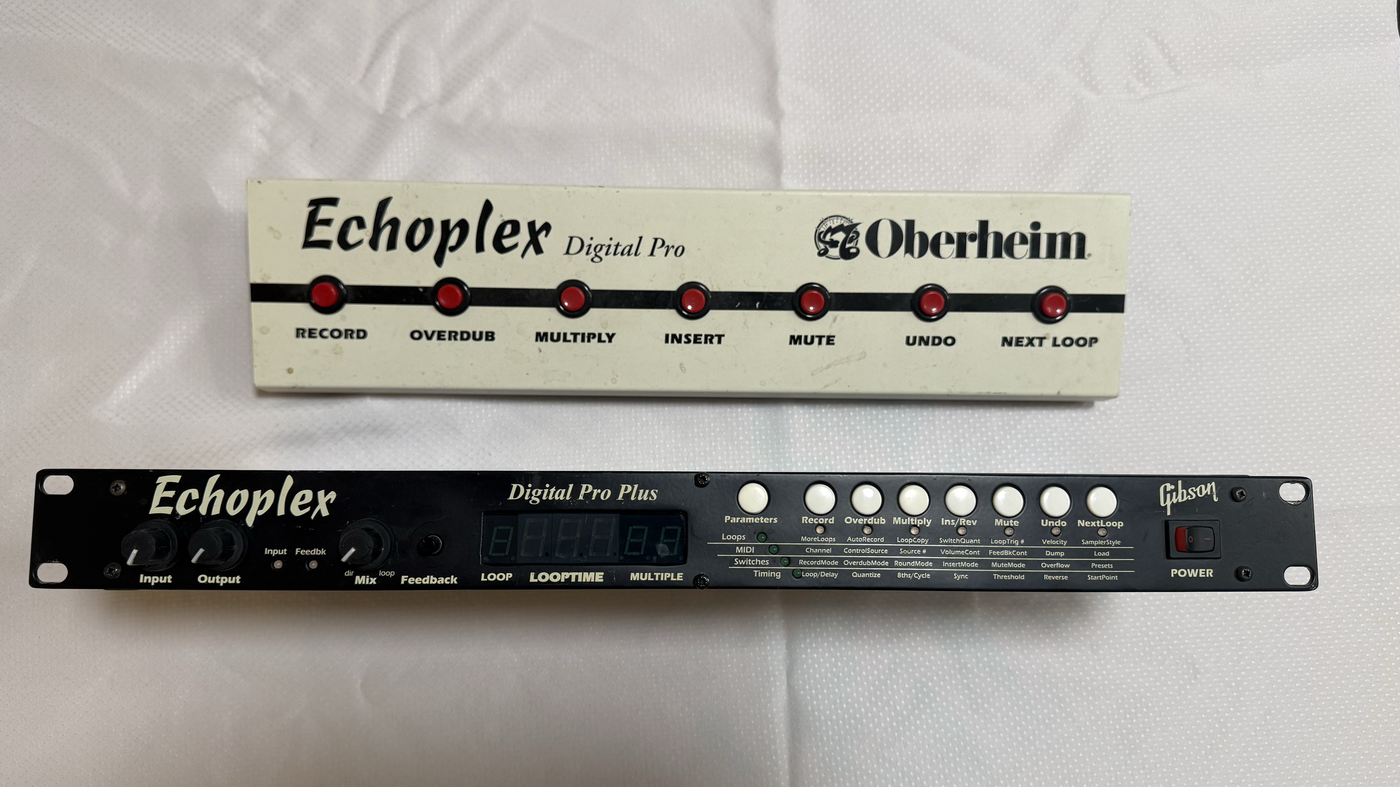 Oberheim / Gibson Echoplex Digital Pro Plus With EFC-7 Footswitch
