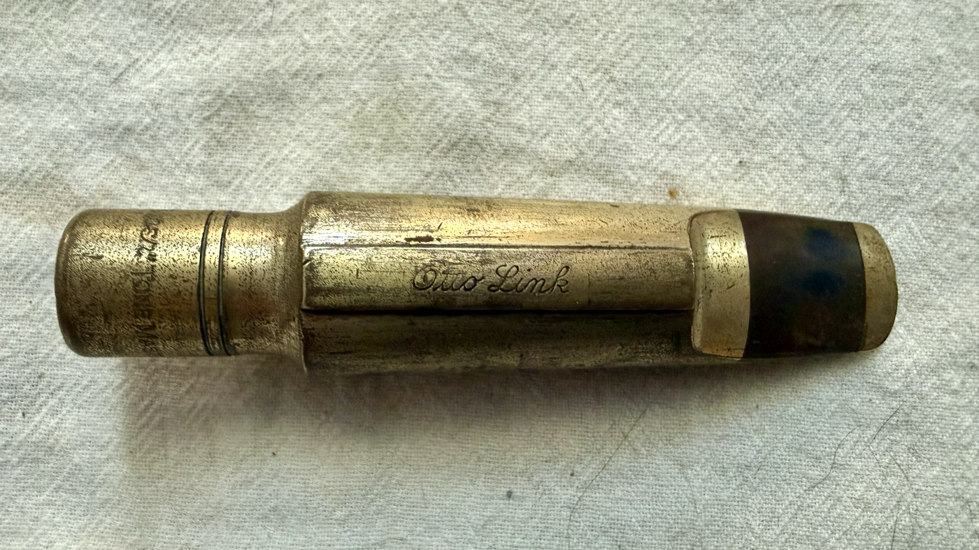 Otto Link Super Tone Master "Double Ring" Metal Baritone Mouthpiece, Size 5