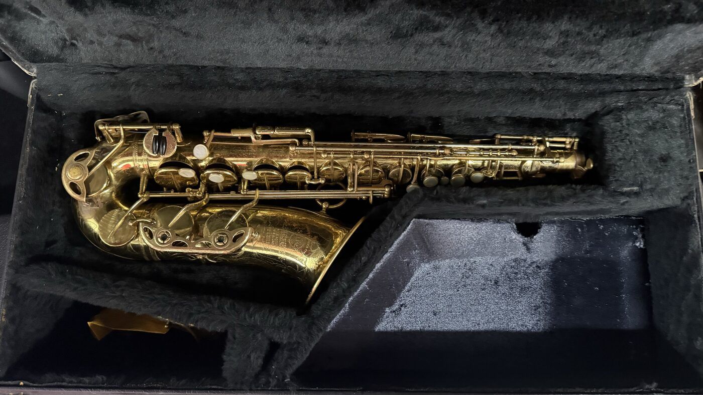 1938 "Dorsey" Selmer Balanced Action Alto With Rare Selmer Traypack Case