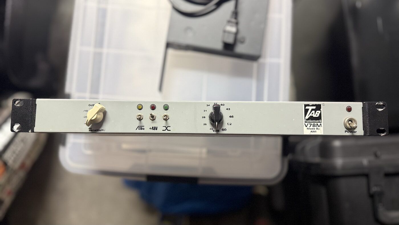 (Non Working) TAB-Funkenwerk V78 Preamp